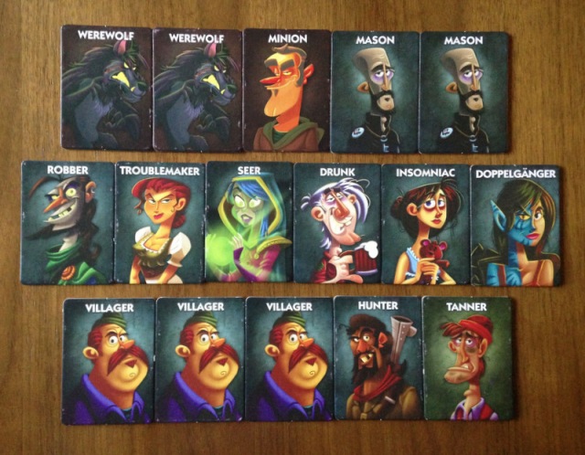One Night Ultimate Werewolf Game Extra/Replacement Instruction